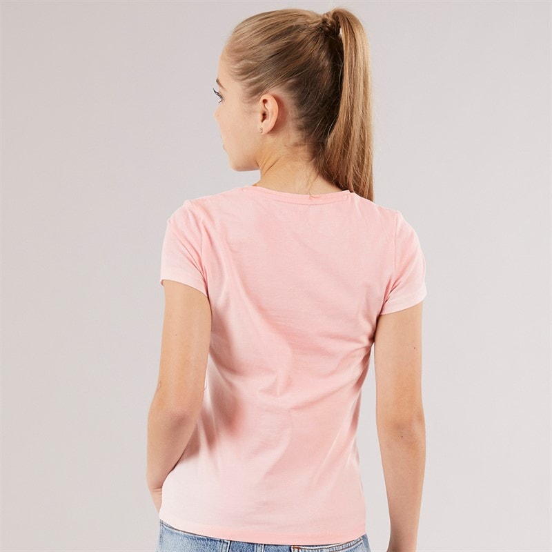 Guess Piger T-shirt Cotton Candy Pink - Billede 2