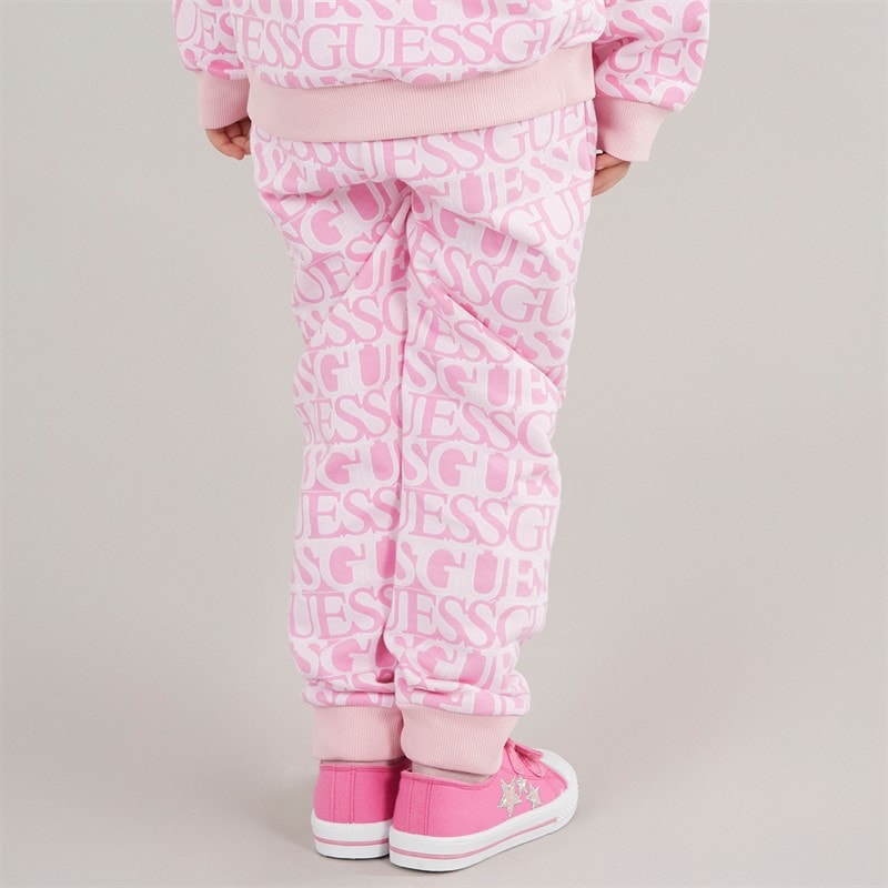 Guess Piger joggingbukser Logo Fuchsia - Billede 2