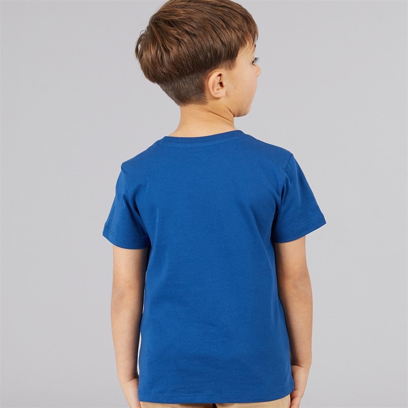 Guess Drenge T-shirt Blue Lily - Billede 2