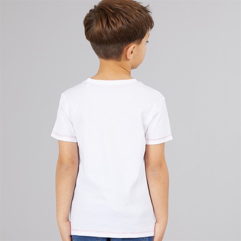 Guess Drenge T-shirt Pure White - Billede 2