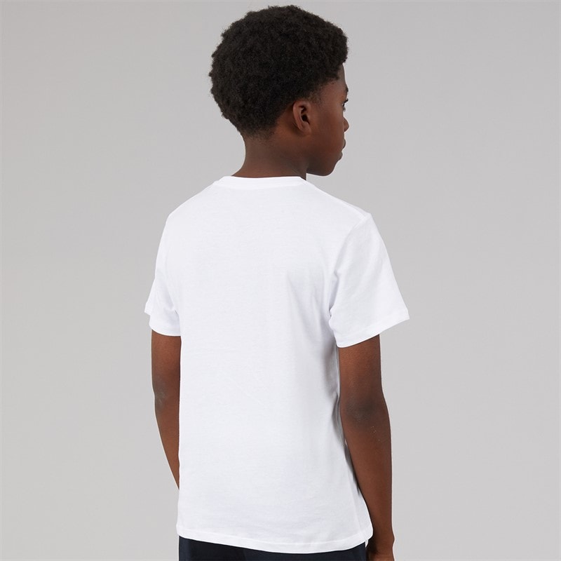 Guess Drenge T-shirt Pure White - Billede 2