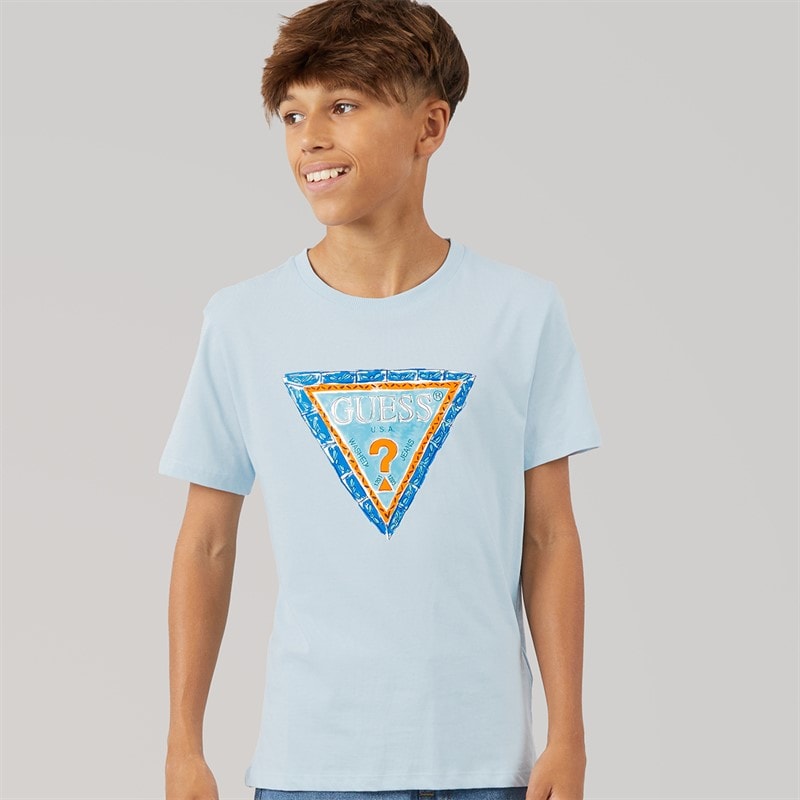 Guess Drenge T-shirt Arctic Sky