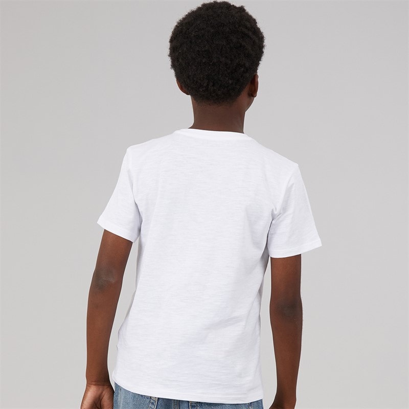 Guess Drenge T-shirt Pure White - Billede 2