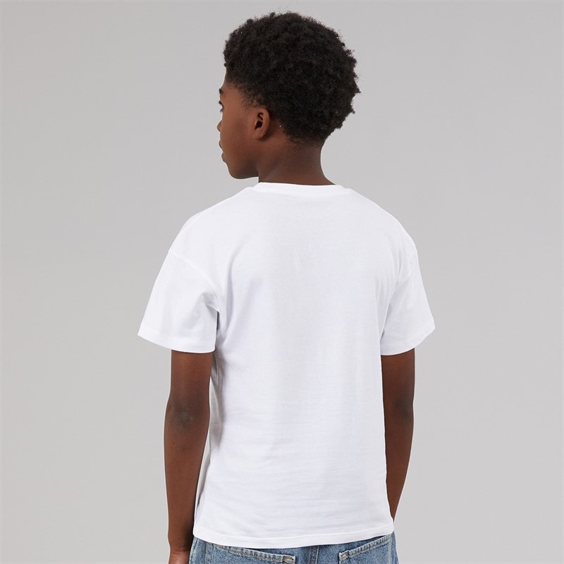 Guess Drenge T-shirt Pure White - Billede 2