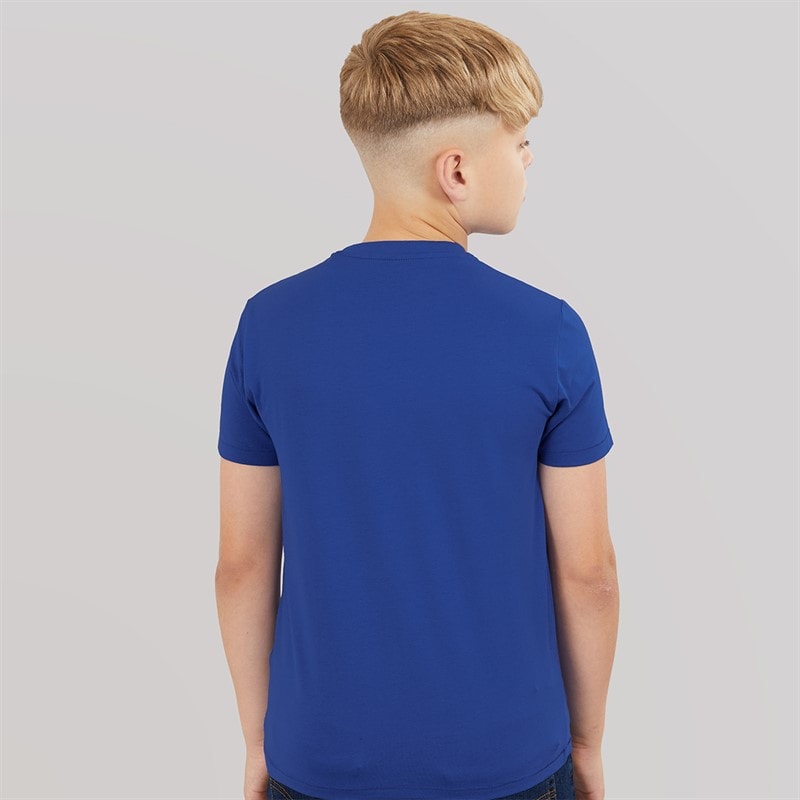 Guess Drenge Minime T-shirt Florescent Blue - Billede 2