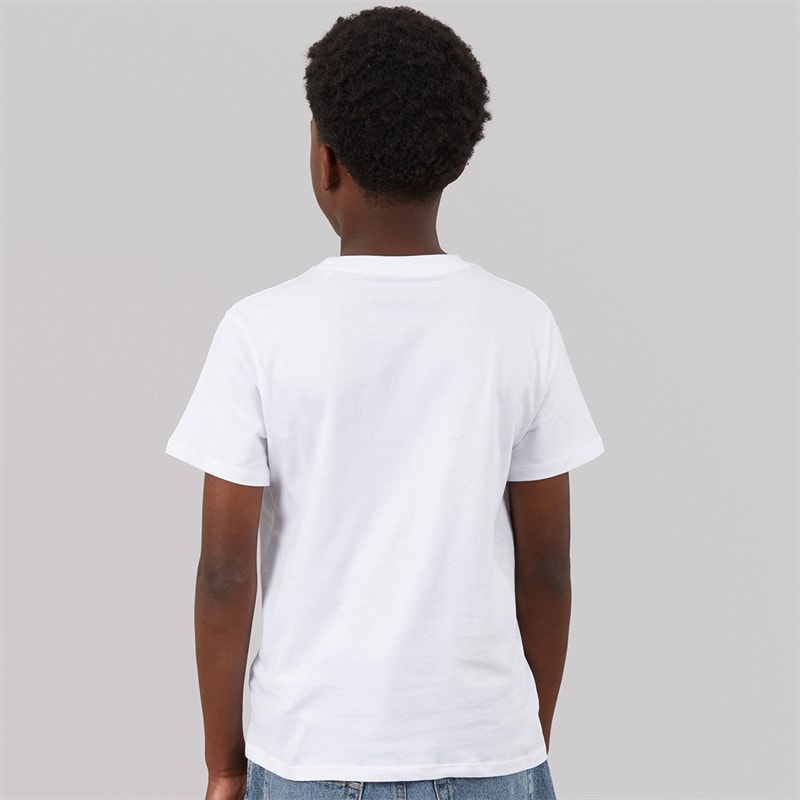 Guess Drenge T-shirt Pure White - Billede 2