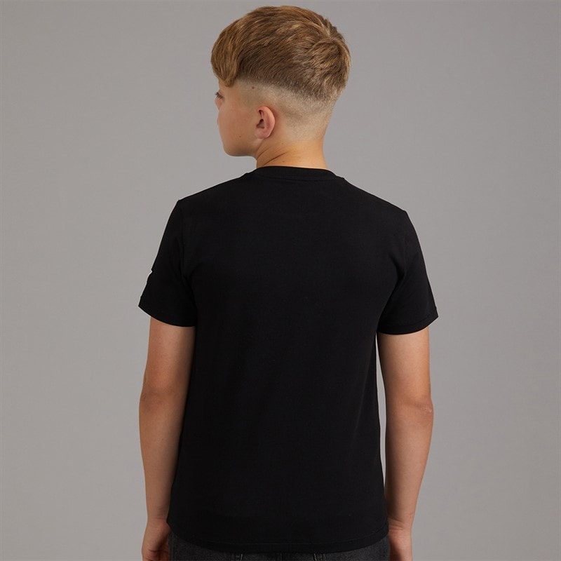 Guess Drenge Minime T-shirt Jet Black A996 - Billede 2
