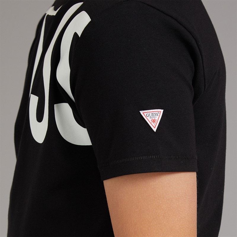 Guess Drenge Minime T-shirt Jet Black A996 - Billede 3