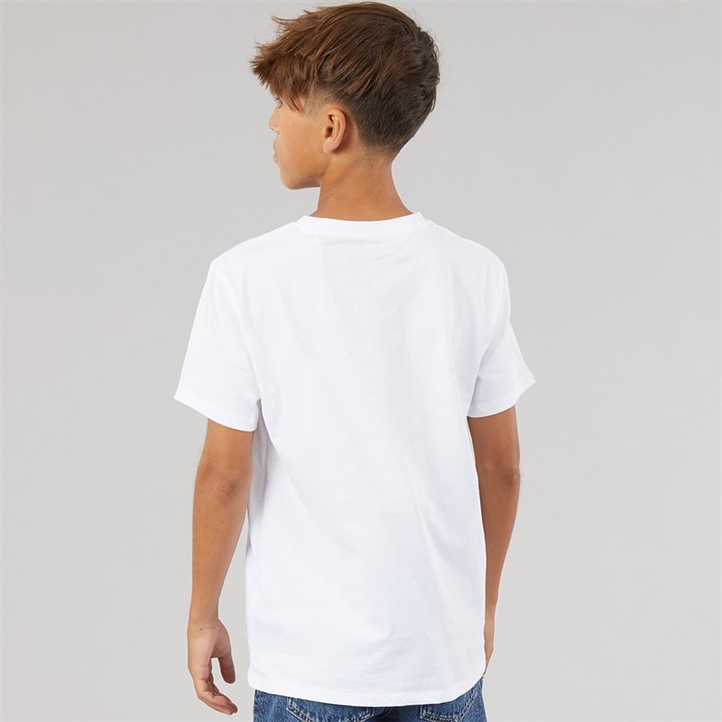 Guess Piger T-shirt Pure White - Billede 2