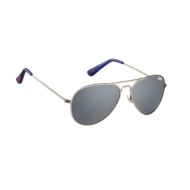 Superdry Huntsman Solbriller 3 Sølv/Blå - Billede 1