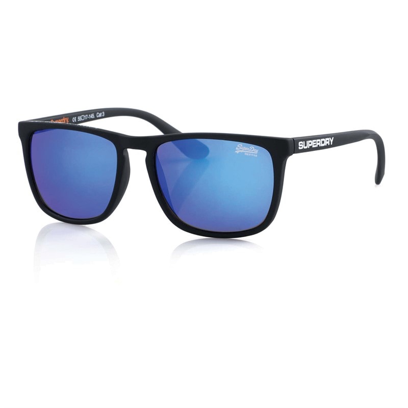 Superdry Solbriller Shockwave 3 Sort Blå - Billede 1