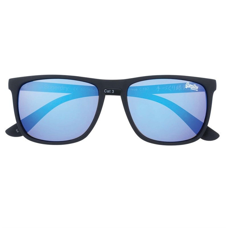 Superdry Solbriller Shockwave 3 Sort Blå - Billede 2