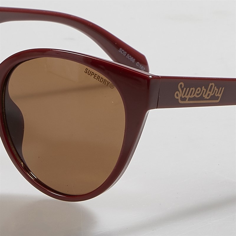 Superdry Dame solbriller Burgundy - Billede 3