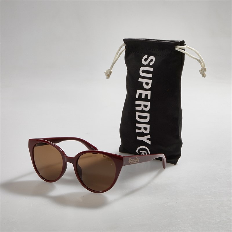 Superdry Dame solbriller Burgundy - Billede 4