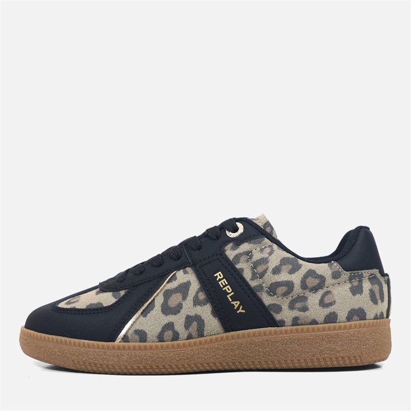 Replay Dame Heylor Træningssko Leopard Løve