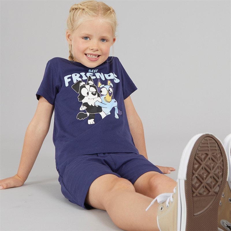 Bluey Drenge Kittu Sæt Flade - Billede 3