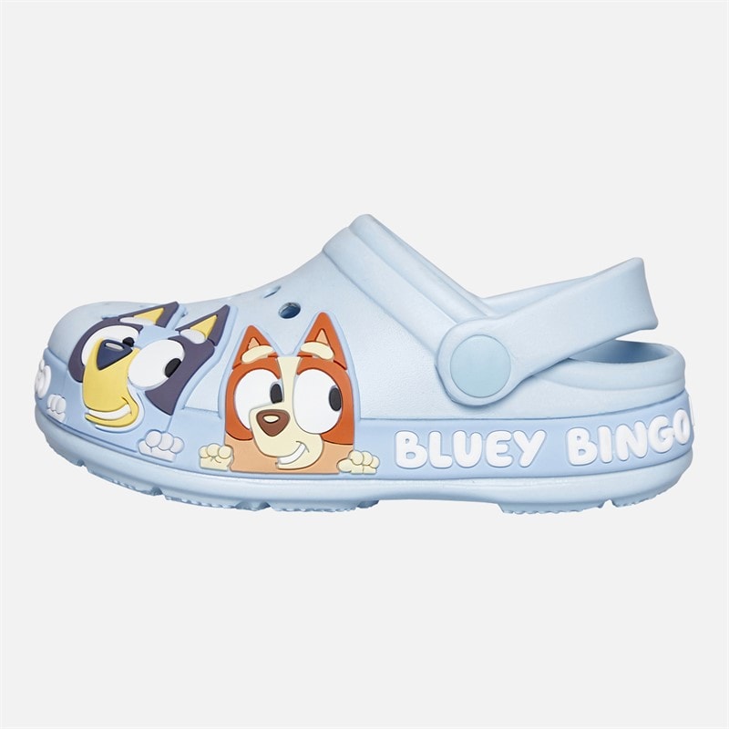Bluey Drenge Bluey Og Bingo Træsko Blå/Multi - Billede 2