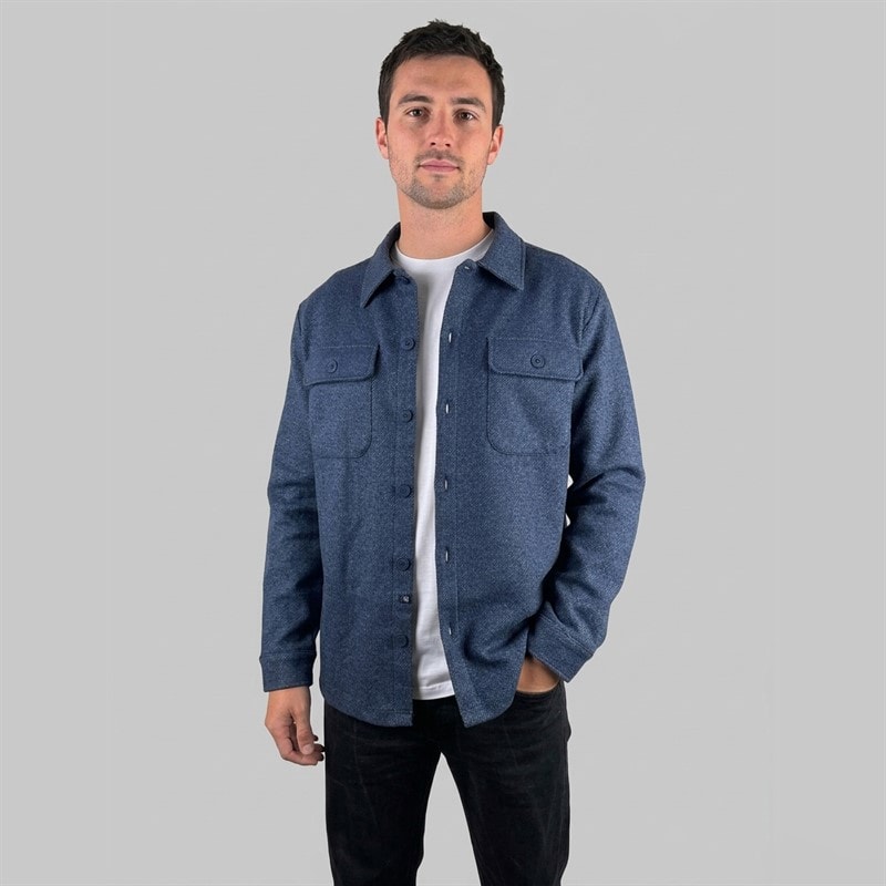 Indicode Herre daxcaster skjorte - Sky Captain