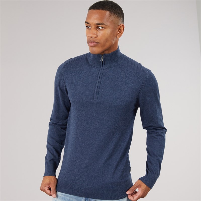 Indicode Herre liliamos striktrøje - Navy Mix
