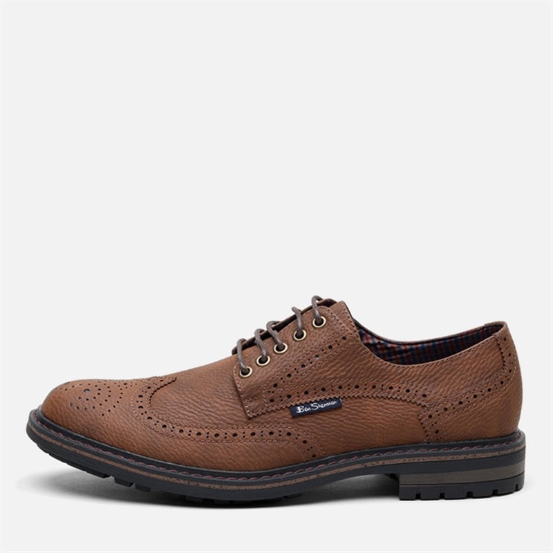 Ben Sherman Herre spitfire broguesko - Caramel