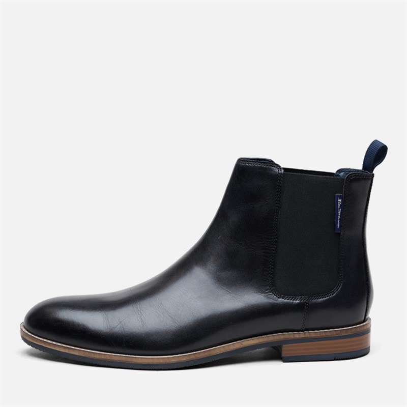 Ben Sherman Herre cavendish chelsea-støvler - Sort