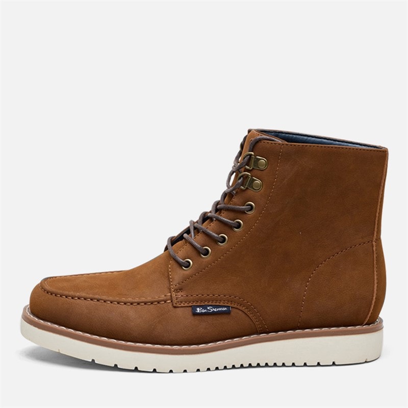 Ben Sherman Herre convoy støvler - Beige
