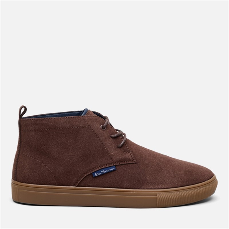 Ben Sherman Herre parky chukka-støvler - Mørkebrun