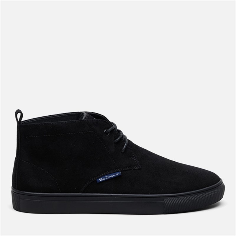 Ben Sherman Herre parky chukka-støvler - Black Mono