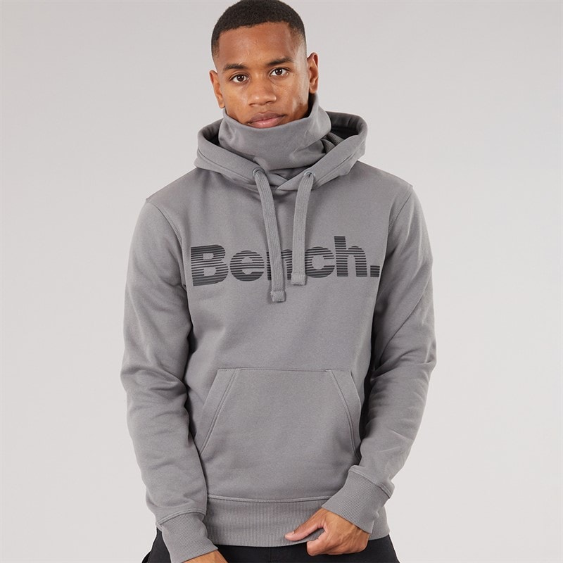 Bench Herre woosh hættetrøje - Steel Grey