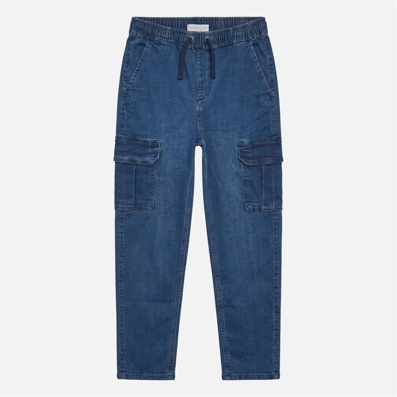 Bench Drenge outrider denim cargobukser - Medium Blå