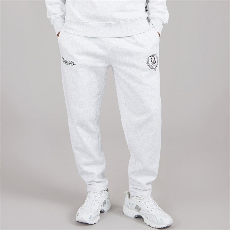 Bench Herre whitworth oversized joggingbukser - Lysegrå Marl