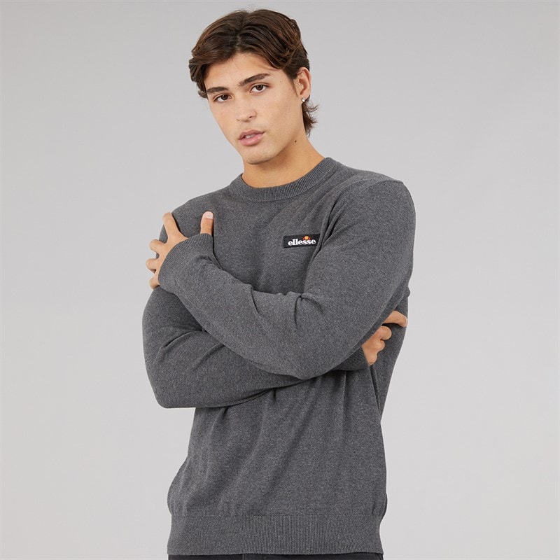 Ellesse Herre doyle striktrøje - Dark Grey Marl
