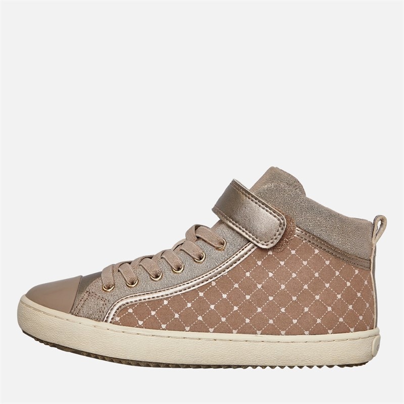 GEOX Junior Piger kalispera træningssko - Mørk beige
