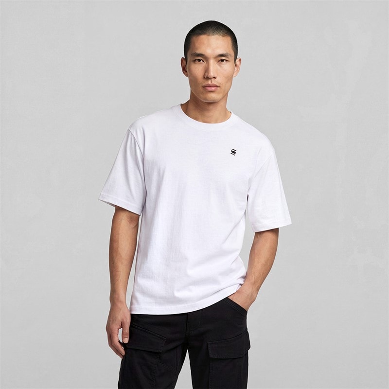 G-STAR Herre boxy t-shirt - Hvid