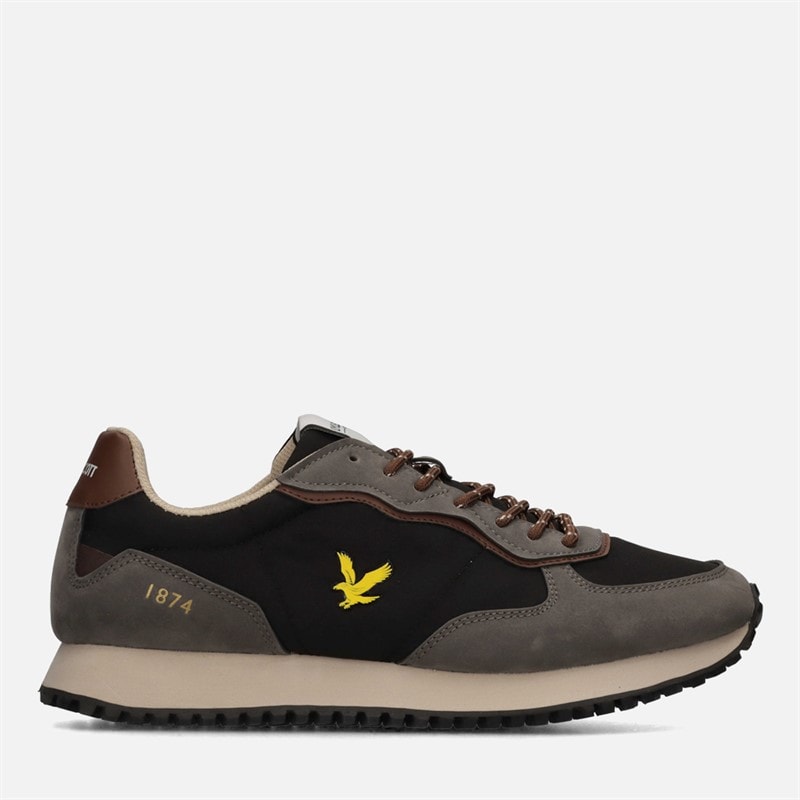 Lyle And Scott Vintage Herre anfield træningssko - Grå/Brun