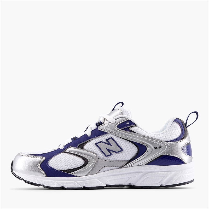 New Balance Herre 408 træningssko - Hvid/Silver/Blå