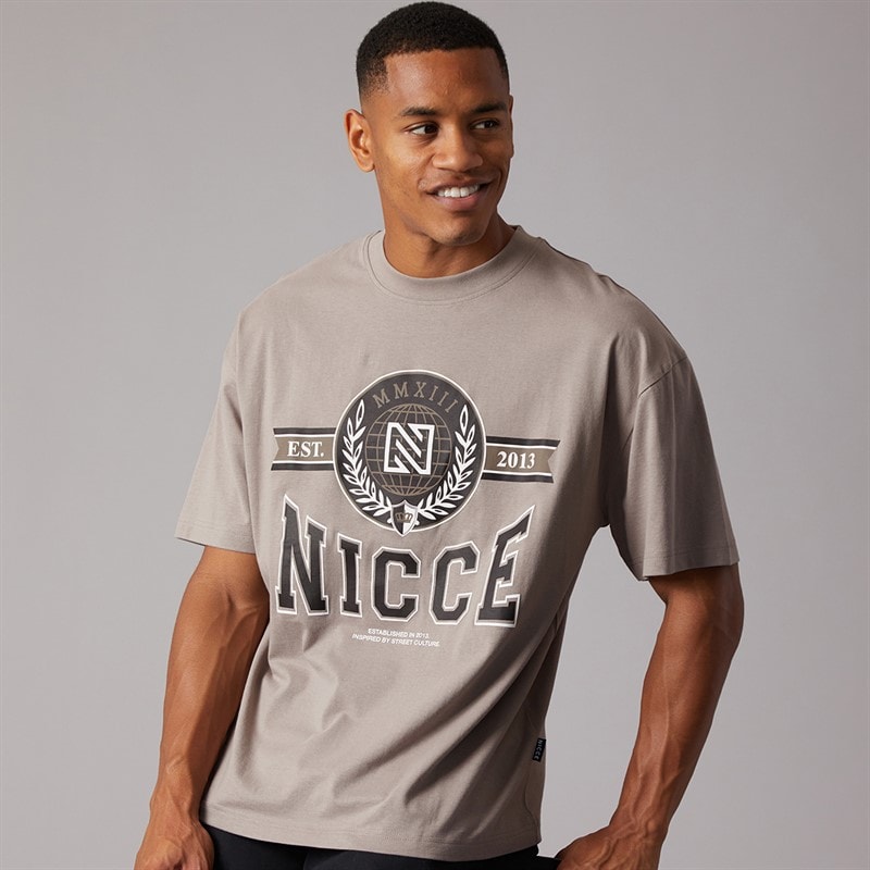 NICCE Herre endzo oversized t-shirt - Satellite