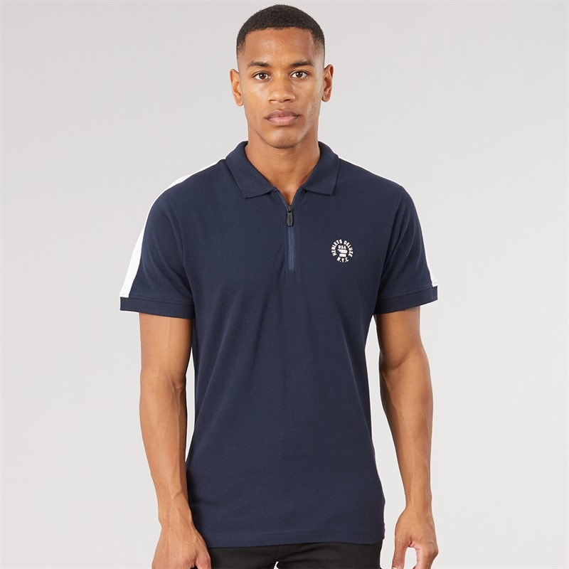 Henleys Herre calyer polo-shirt - Navy
