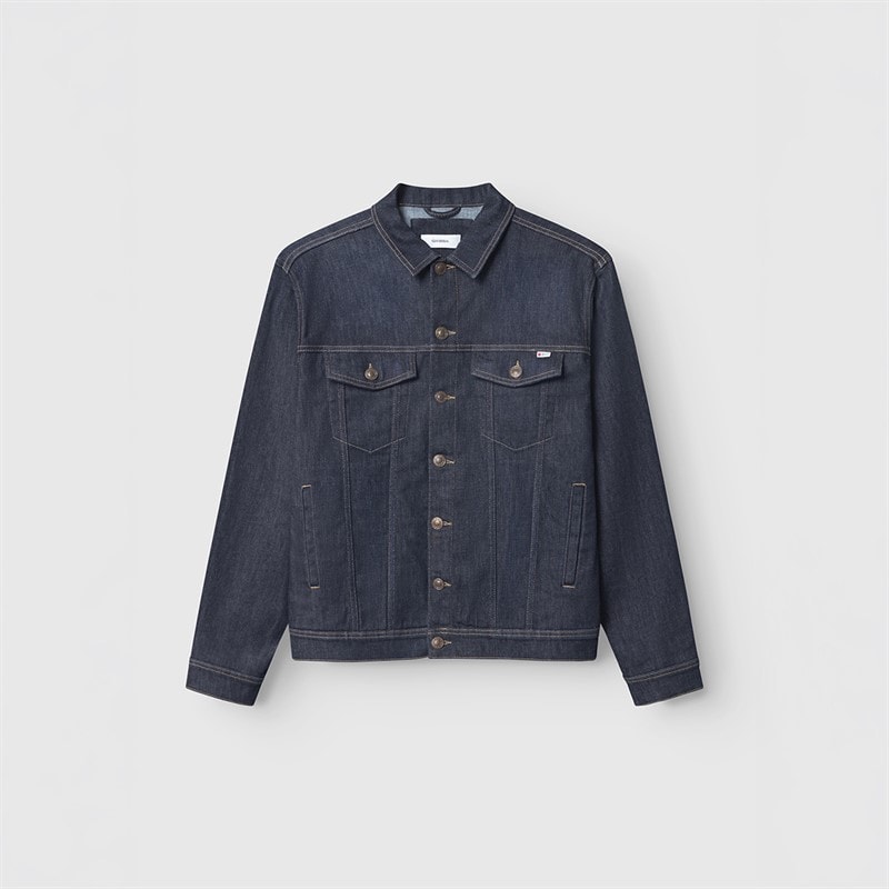 Gabba Herre luca selvjakke - Dark Blue Denim