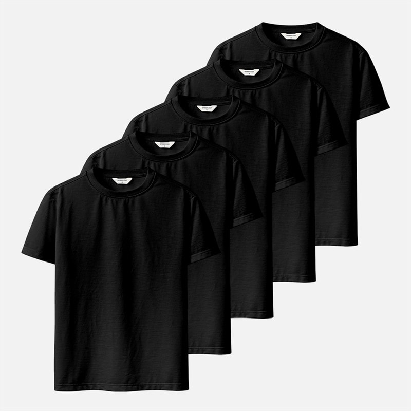 Copenhagen Legacy Herre fempak t-shirts - Sort