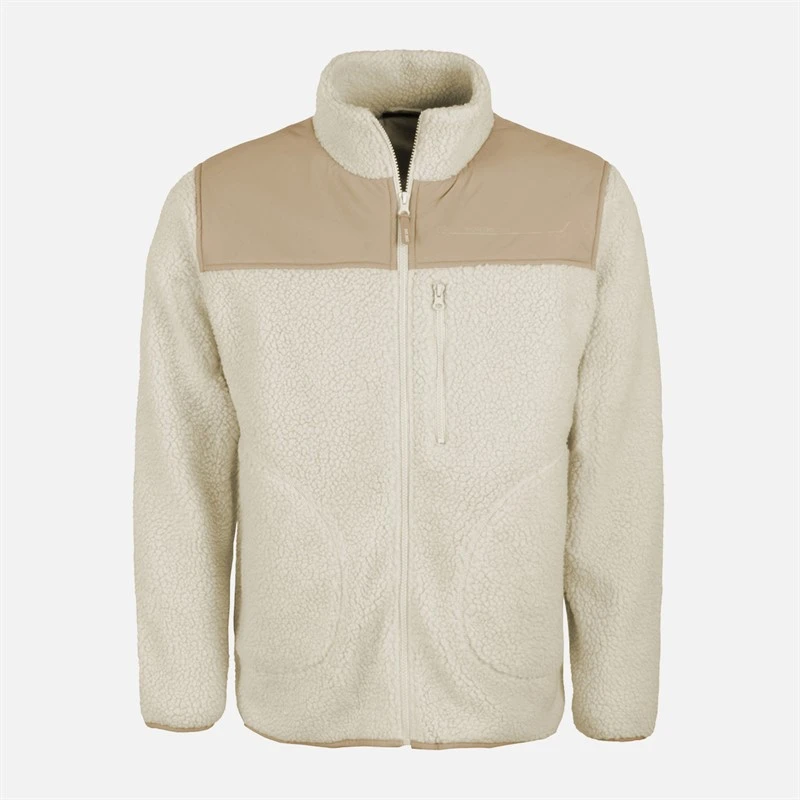 Indicode Herre inernestoy fleece - White Asparagus