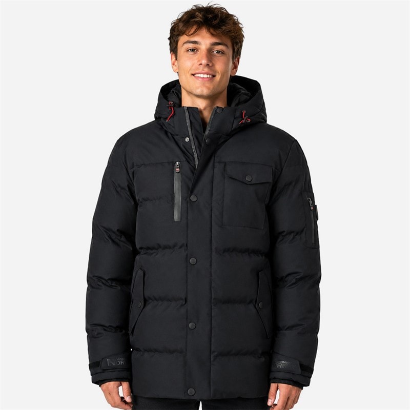 Geographical Norway Herre parkajakke - Sort