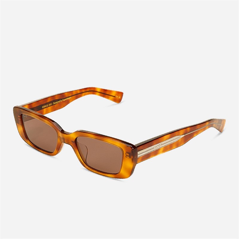 MessyWeekend Grace reveal solbriller - Havana/Transparent