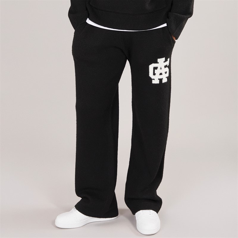 Avant Garde Herre AG børstede strik joggers - Sort