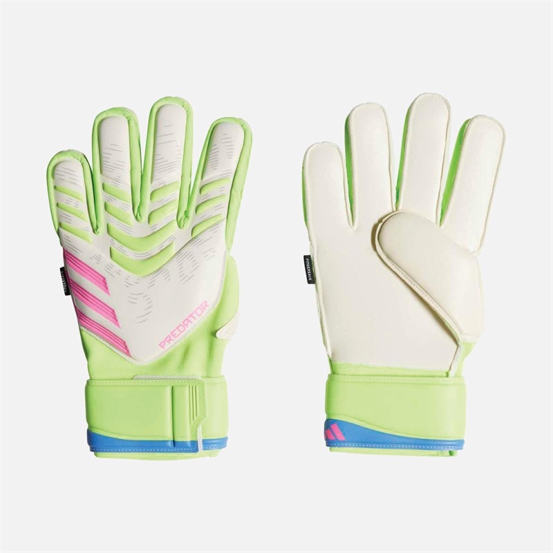 adidas Herre predator match finger save målmandshandsker - Hvid/Lucid Lemon/Lucid Pink