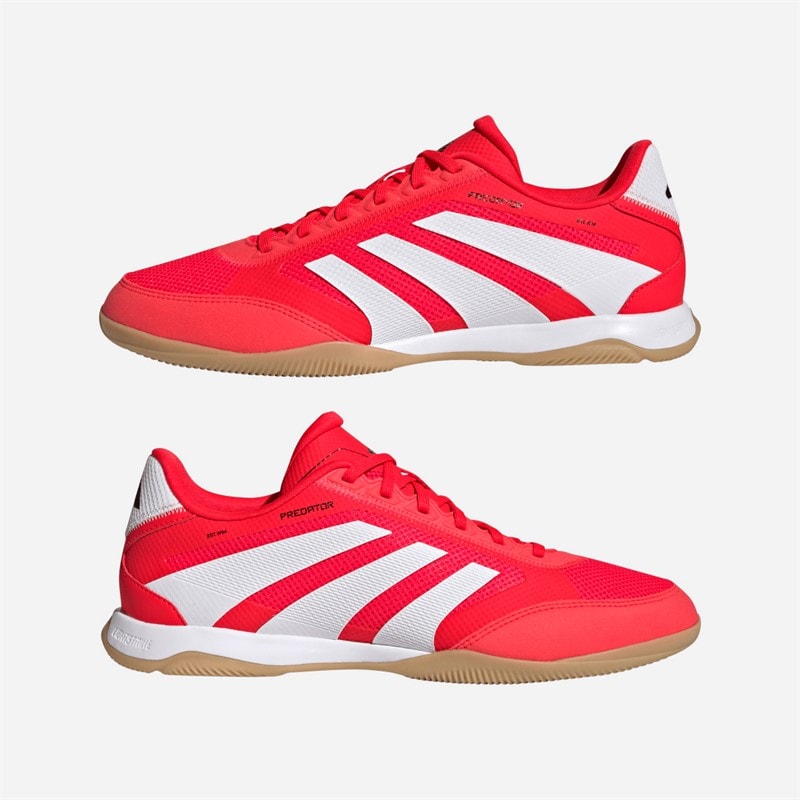adidas Herre predator league indendørs fodboldstøvler - Lucid Red/Cloud White/Core Sort
