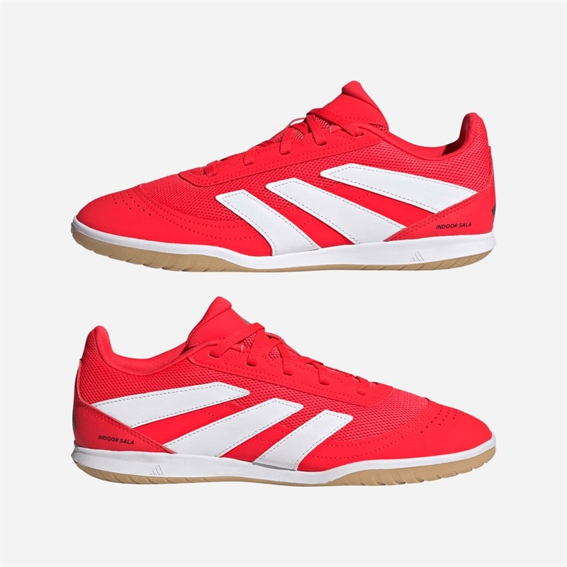 adidas Herre predator club IN indendørs sala fodboldstøvler - Lucid Red/Cloud White/Core Sort