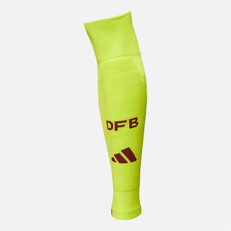 adidas Herre DFB Deutschland 2025 autentiske udebane sokker - Semi Solar Yellow
