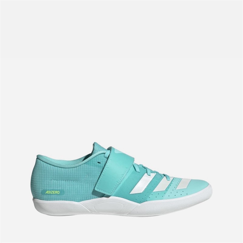 adidas Adizero throws cloudfoam kastebane spikes - Flash Aqua/Zero Metalic/Lucid Lemon
