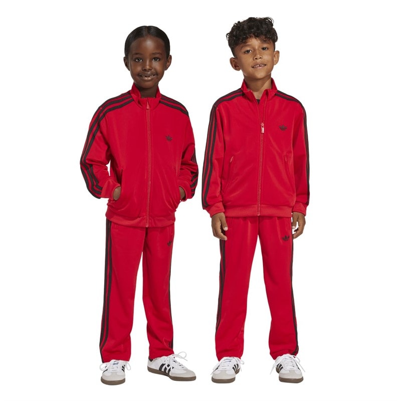 adidas Originals Børn trefoil firebird træningsdragt - Better Scarlet/Sort